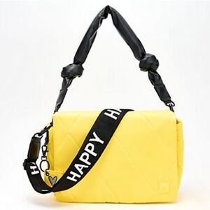 NWOT Shawn Killinger x IHKWIP  Shoulder Bag with Two Straps Citron Happy, bag